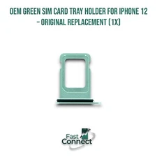 OEM Green SIM Card Tray Holder for iPhone 12 – Original Replacement (1x)