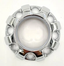 OEM 2017-2024 Ford F250 Super Duty Front Chrome 8 Lug Center Cap - HC3C-1A096-HC