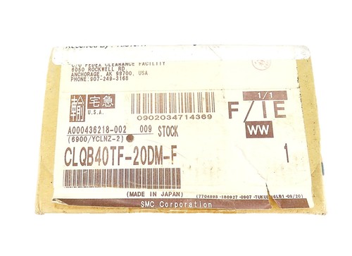 SMC CLQB40TF-20DM-F CLQ Series Compact Cylinder With Lock FACTORY SEALED NIB - Picture 4 of 6