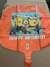 Despicable Me Happy Birthday 17" Foil Balloon - Non-Packaged New!!!