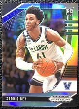 2020-21 PANINI PRIZM DRAFT ROOKIE SILVER PARALLEL RC SADDIQ BEY #19