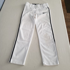 Nike Dri Fit Boys Youth Baseball Pants Extra Small XS White BELT LOOPS
