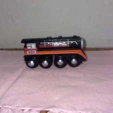Black Wood Engine with Magnets to connect by Maxim Enterprises #38728 See Pics