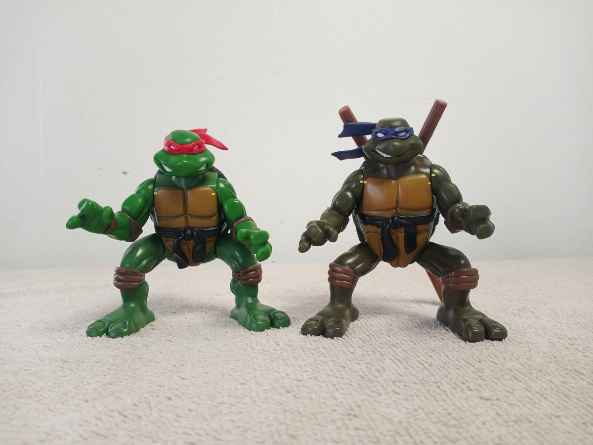 ミュータントタートルズ　turtle in time PLAYMATES Vintage Playmates 2004 Teenage Mutant Ninja Turtles AIR JUMP