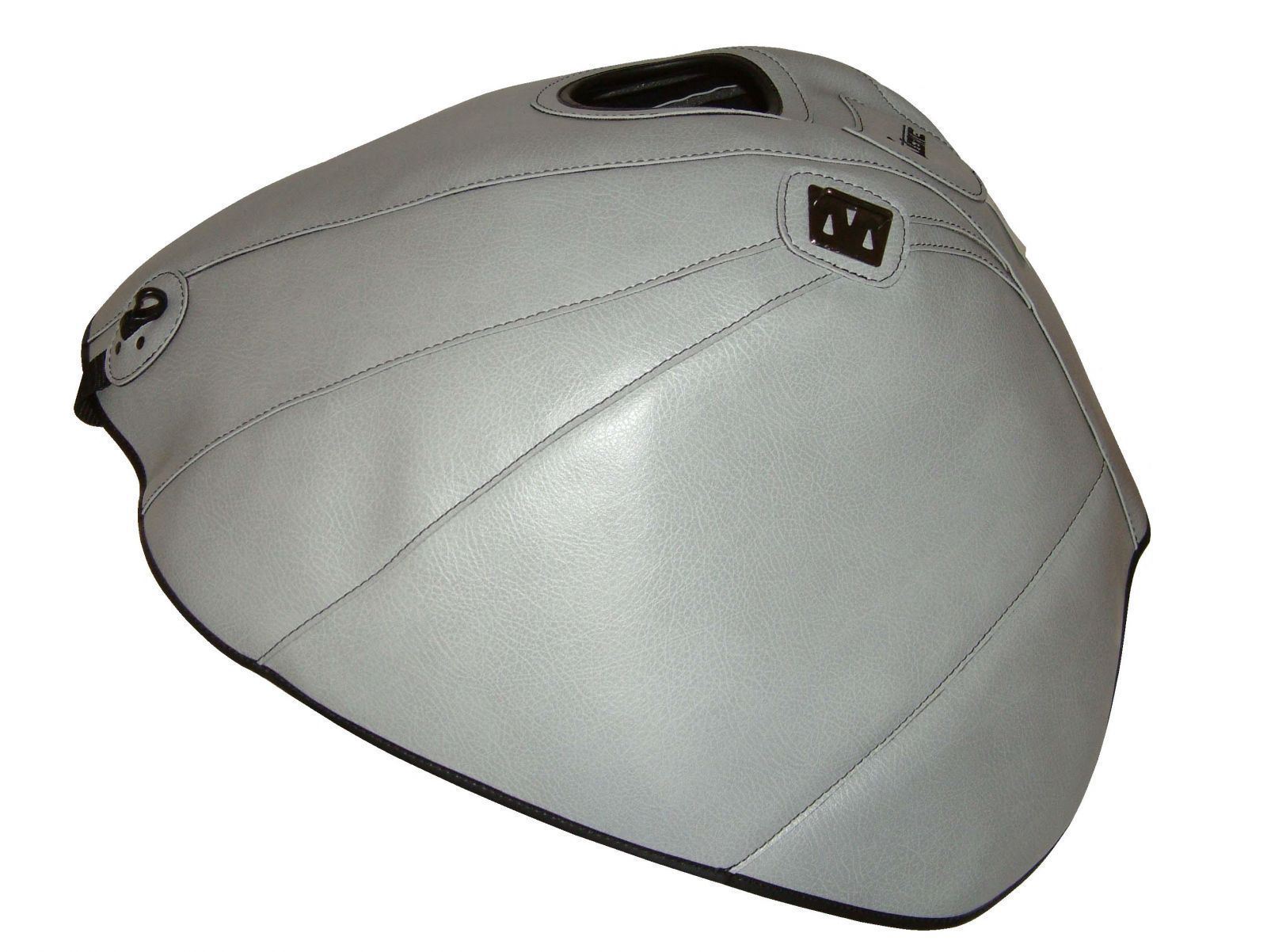 Protège-réservoir Top Sellerie pour Suzuki GSXR 1000 2003-2004 en Simili Gris et Noir