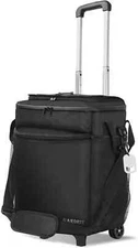 60-Can Rolling Cooler Bag 2 in1 Insulated Extended Collapsible Cart