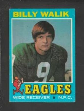 1971 Topps #23 Billy Walik EX/EX+ Eagles 162149