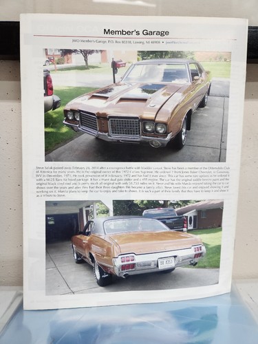 JOURNEY WITH OLDS JWO MAY 2014 RARE HARD TO FIND COPY - Picture 2 of 2
