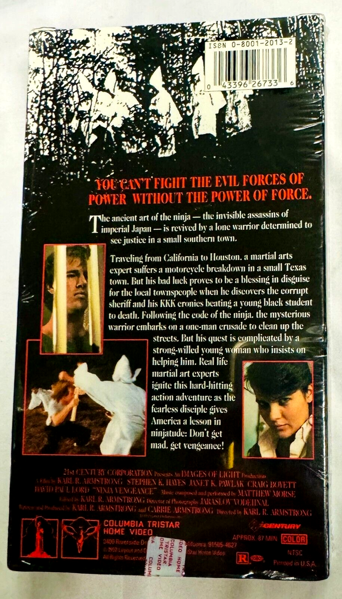 Ninja Vengeance VHS Tape (1993) - RARE NEW SEALED