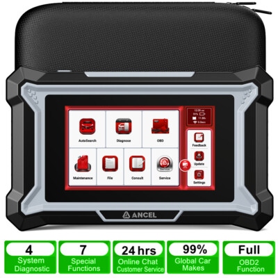 Car Code Reader OBD2 Scanner Full System Diagnostic Tool ABS SRS EPB TPMS DPF  