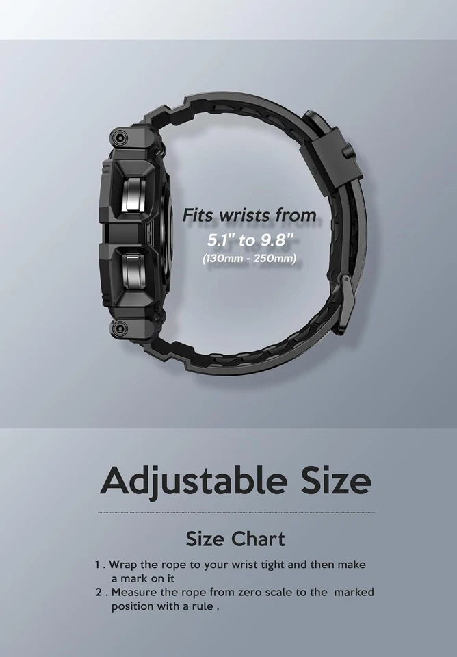 Funda protectora de reloj i-Blason Galaxy para GalaxyWatch 6 6Classic 5Pro 5 4 bandas correa Foto 3 de 4