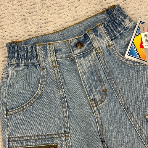 Vintage Children Little Levi’s Jean Shorts Size 5 (Fits 21.5x 7 Inseam) Preserve - Picture 4 of 15