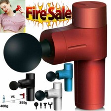 Massage Gun Percussion Massager Deep Tissue Muscle Vibrating Relaxing Body Leg