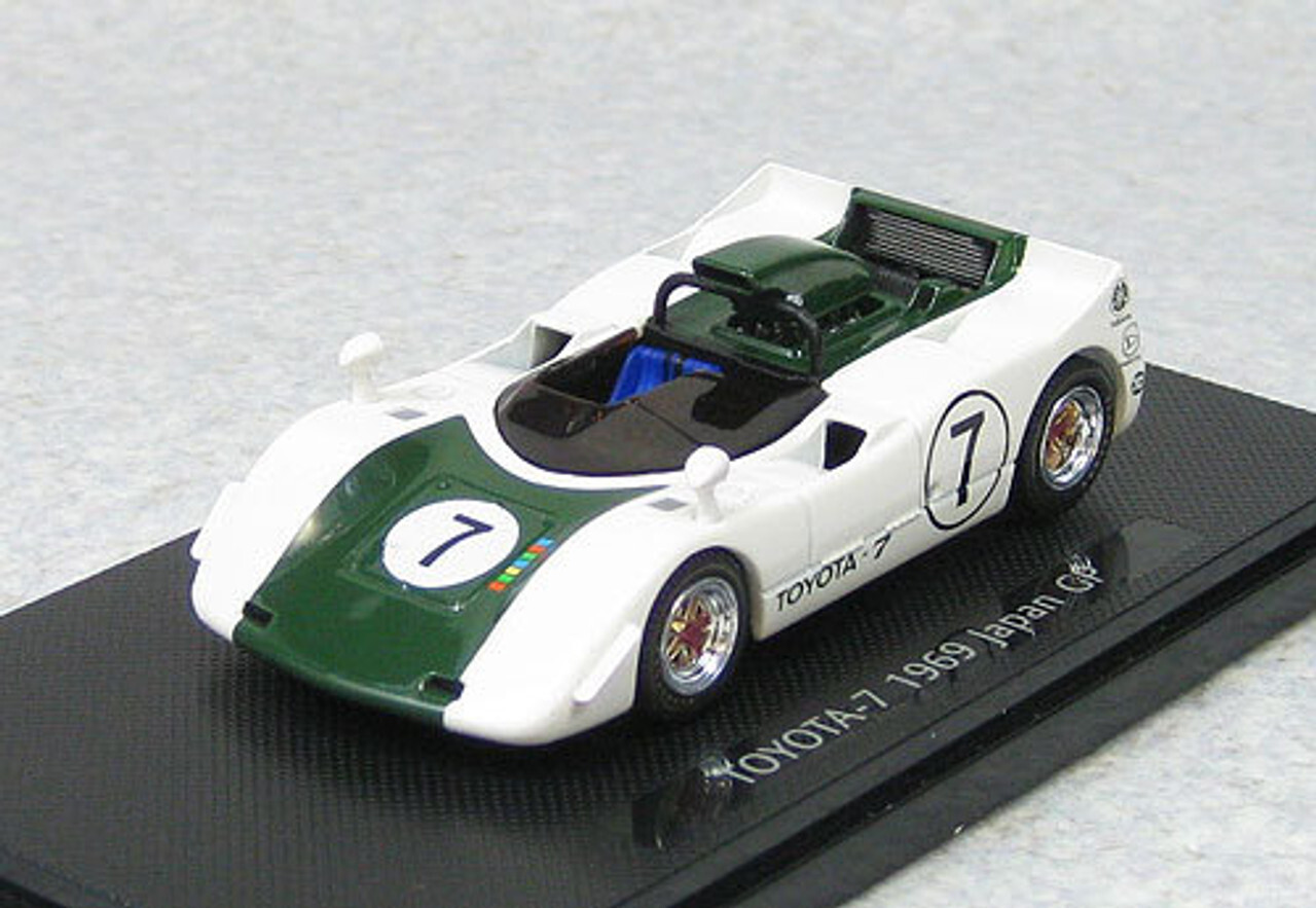 EBBRO EBB44722 1:43 Toyota 7 Japan Grand Prix #7 White/Green 1969