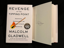Malcolm Gladwell signed Revenge of the Tipping Point 1st printing hardcover book