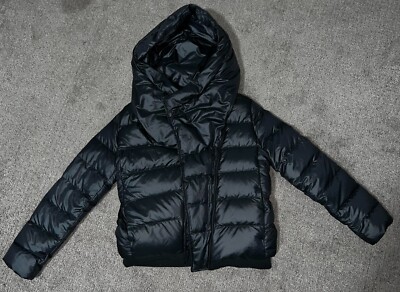Nike Sportswear Down Filled Short Jacket Asymmetric Zip Black