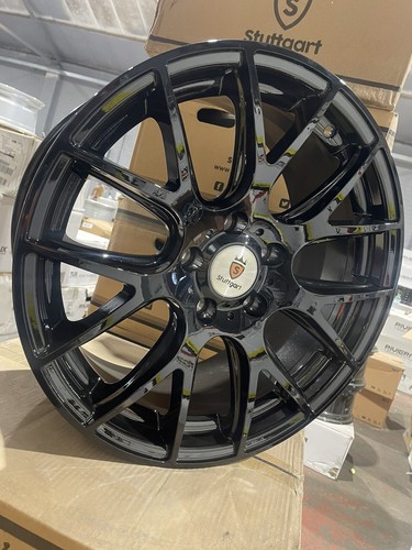 18" Stuttgart ST3 Alloy Wheels Alloys 5x120 BMW VOLKSWAGEN T5 T6 TRANSPORTER - Picture 2 of 4