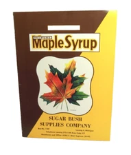 Maple Syrup Sugar Bush Supplies Company CATALOG 1965 Shows Frankoma Jugs 11 oz