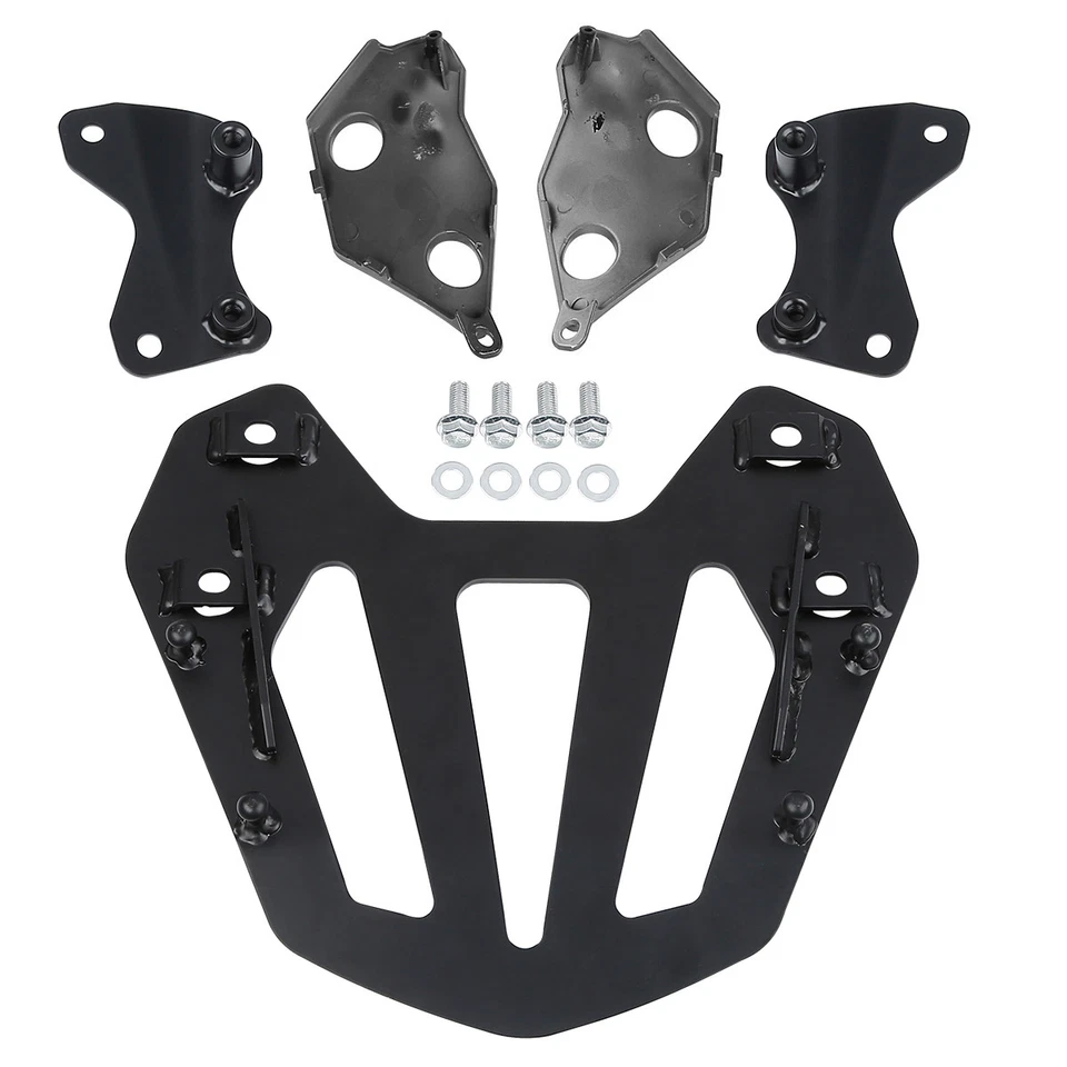 后托架带机架支架安装适用于本田 Goldwing F6B GL1800 13-17 黑色 — 第 3/4 张图片