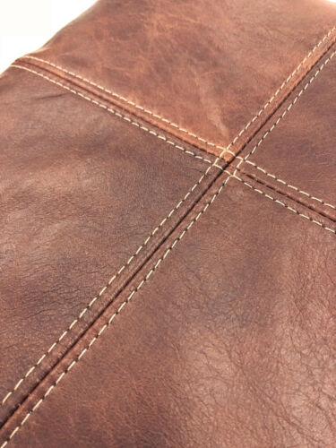 6xStuhlkissen Seat Cushion Visco 13 13/16x13 13/16in Anti-skid Real Leather Used - Picture 2 of 9