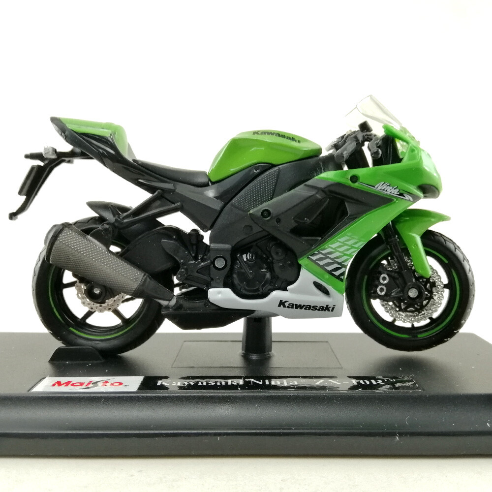 Kawasaki Ninja ZX-10R Die-Cast Motorcycle Model Toy Collection