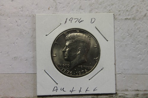 1976-D 50C Kennedy Half Dollar AU++++ - Picture 2 of 4