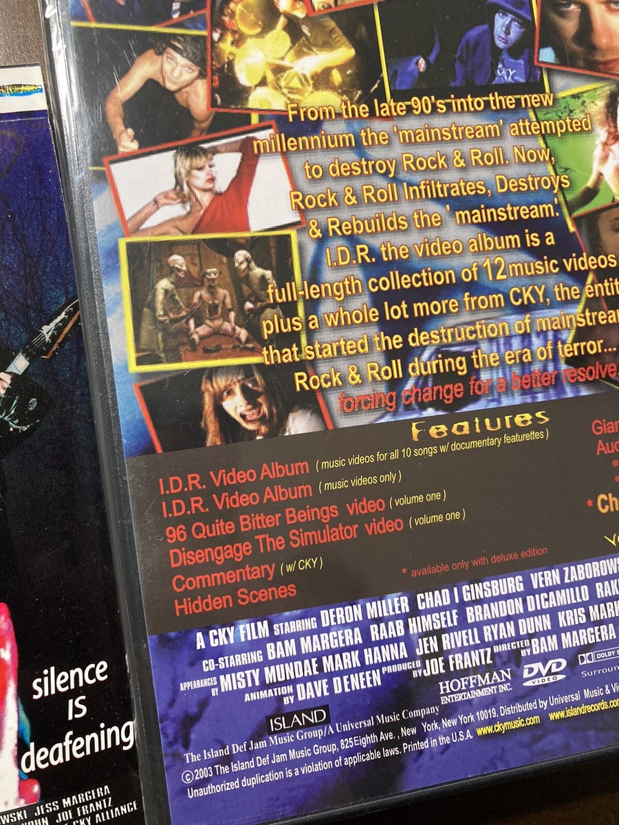 CKY: Infiltrate, Destroy, Rebuild (DVD, 2003) Video Album