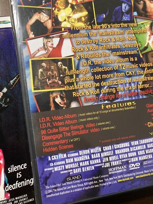 CKY: Infiltrate, Destroy, Rebuild (DVD, 2003) Video Album Bam