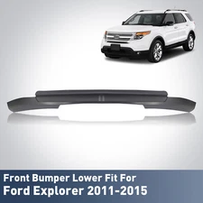 Front Lower Valance Without Tow Hook Hole For 2011-2015 Ford Explorer Textured