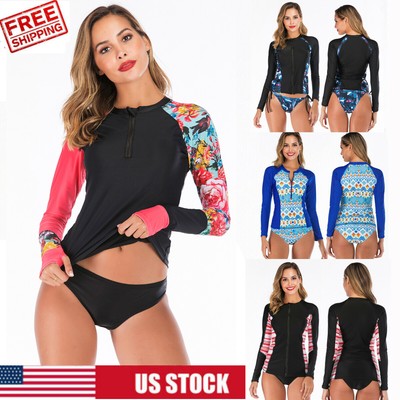 long sleeve underwire swimsuit