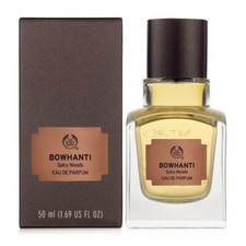 The Body Shop BOWHANTI Eau de Parfum Spray 1.69 oz SEALED Spicy Wood Perfume