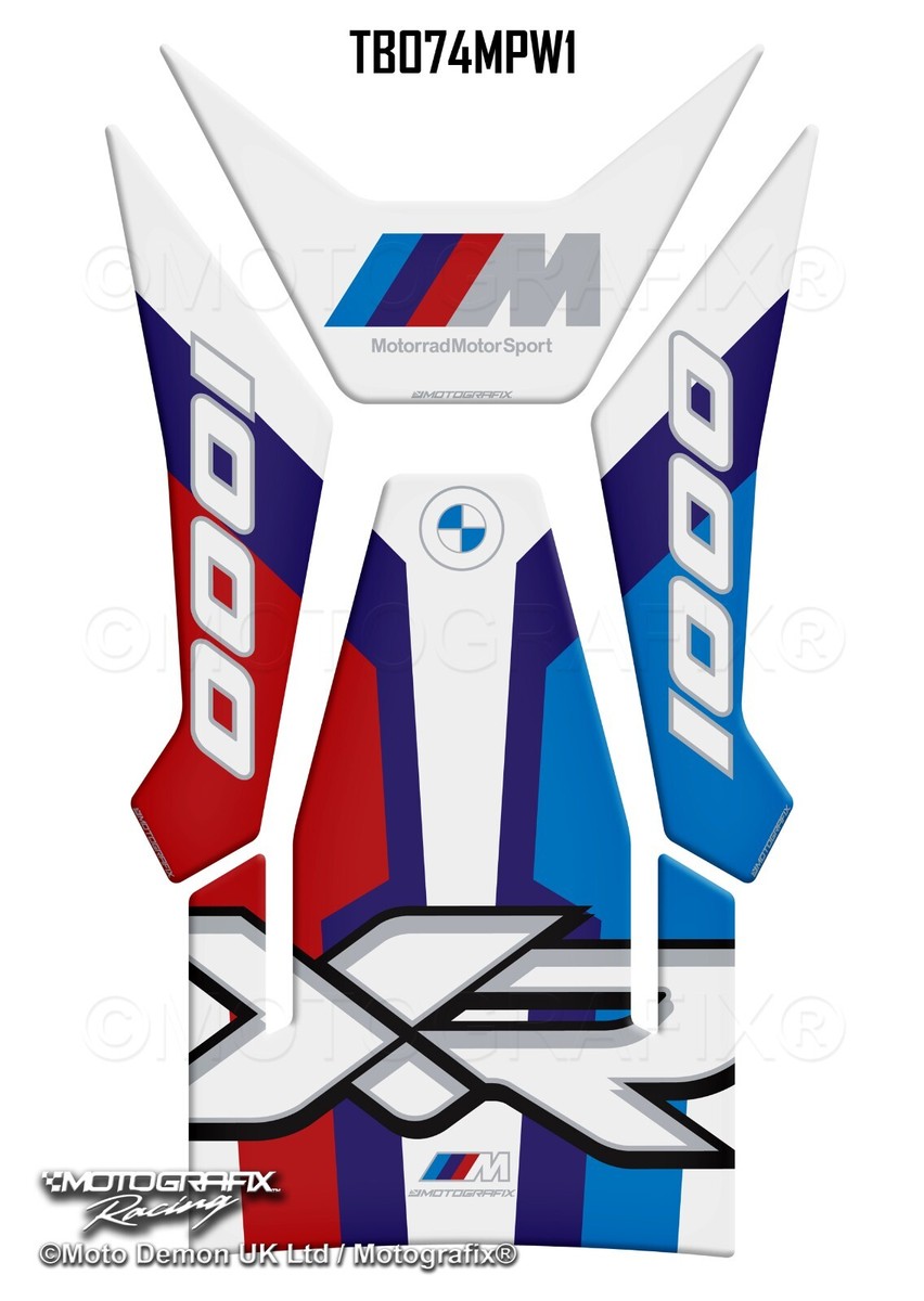BMW M1000XR 2024 - 2025 M Pack Motorcycle Tank pad Gel Paint