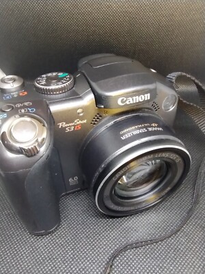 Canon PowerShot S3 IS 6.0MP Digital Camera - Works 13803063998 | eBay