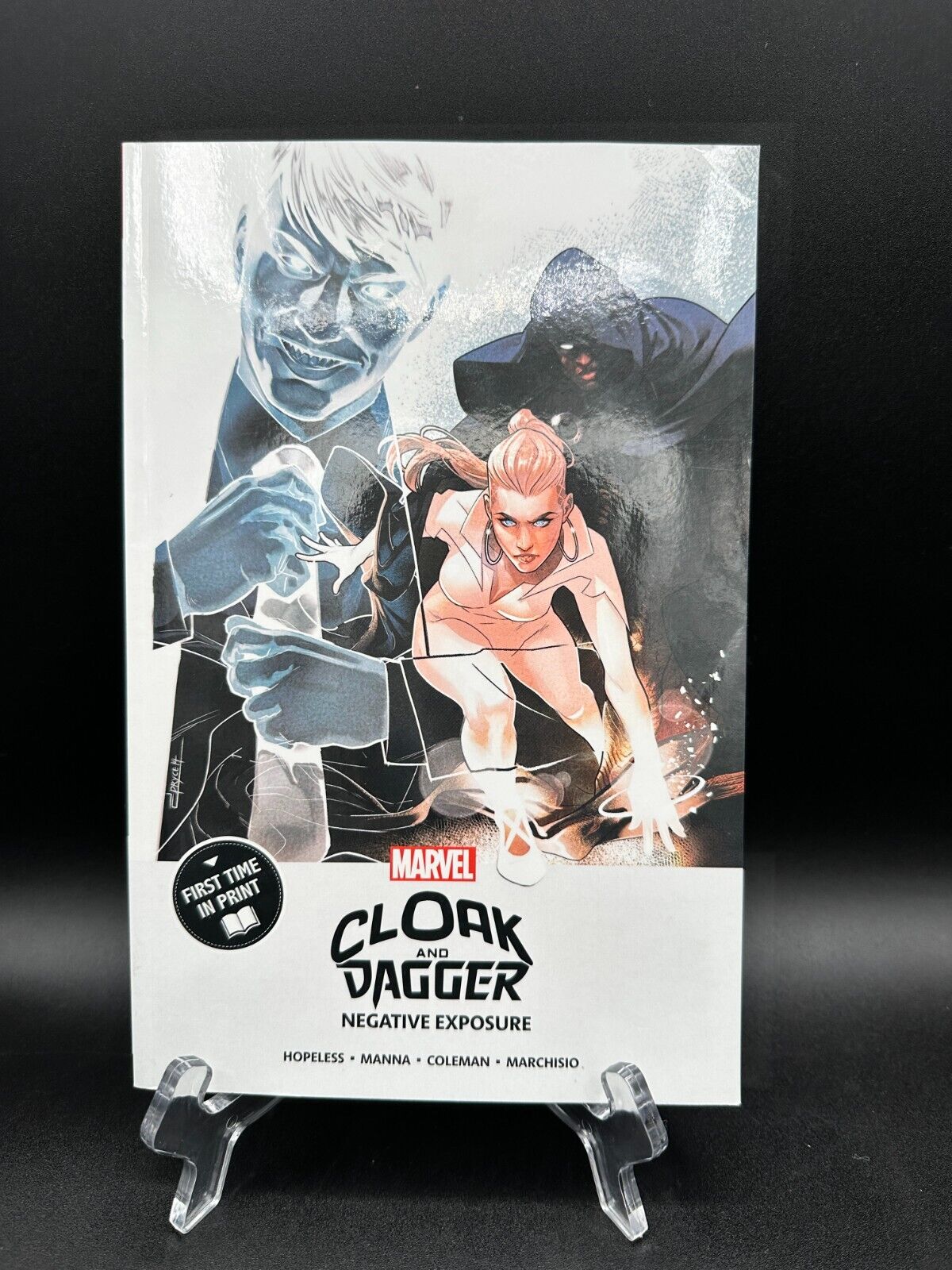 Cloak and Dagger Graphic Novel 1st Edition Negative Exposure  Marvel Universe