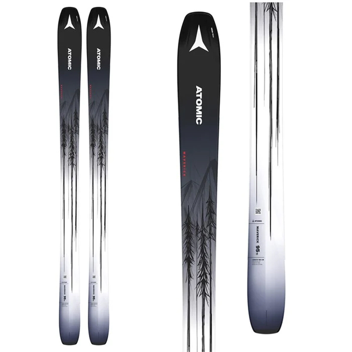 Atomic Maverick 95 Ti Skis NEW 188cm | eBay