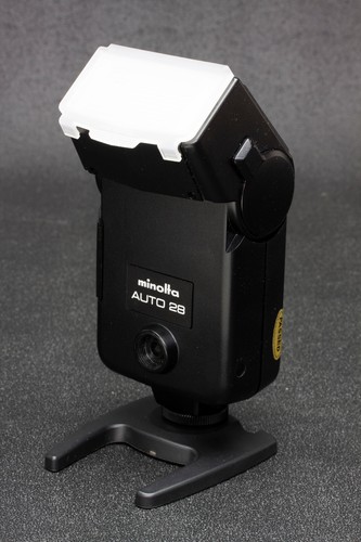 Minolta Auto 28 Electronic Flash Excellent Works Great - Picture 3 of 5