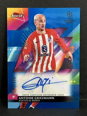 22-23 Topps GRIEZMANN グリーズマン 直筆サイン 世界50枚 Antoine Griezmann 2022 Topps Chrome UEFA Club Competitions
