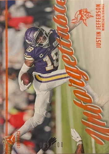 2024 Panini Luminance Justin Jefferson #UNF-JJN