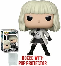 *NEW* Atomic Blonde: Lorraine White Coat POP Vinyl Figure + Box Protector