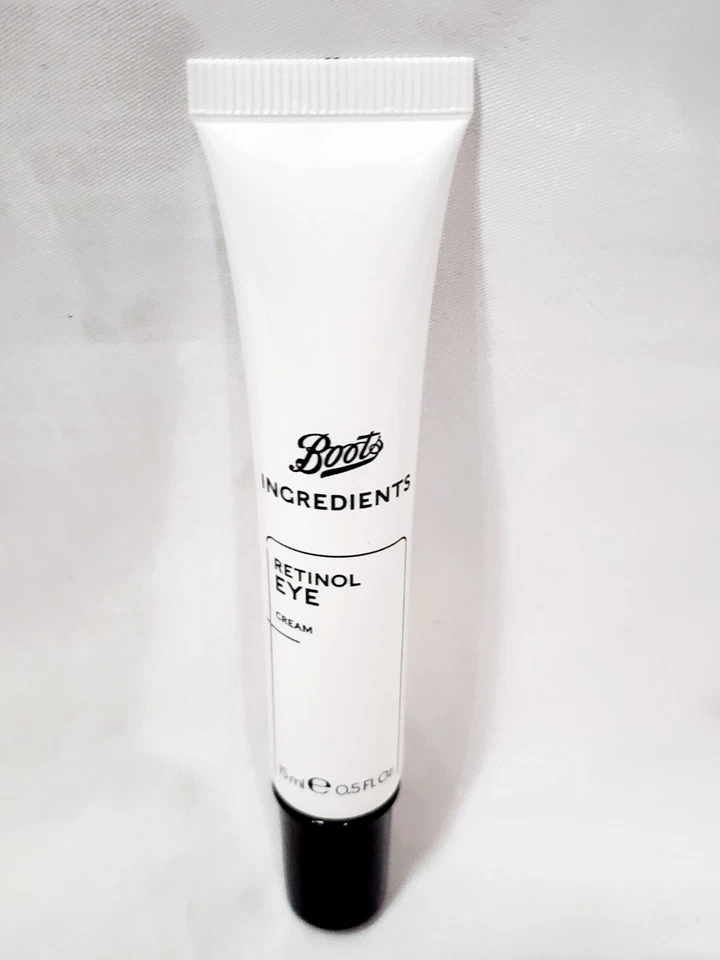 Botas Ingredientes RETINOL CREMA PARA OJOS Líneas Finas Piel Más Brillante .5 oz/15 ml Nuevo RARO Foto 4 de 4