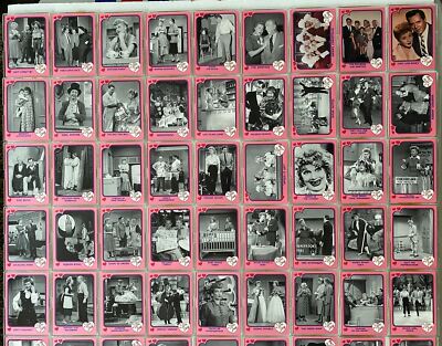Lucy I Love Pink Front Factory Card Set 110 Cards Unsealed Pacific