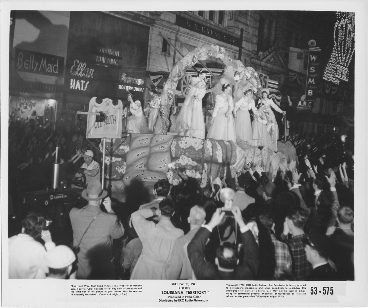 Downtown NEW ORLEANS original 1953 MARDI GRAS parade still photo LOUISIANA | eBay