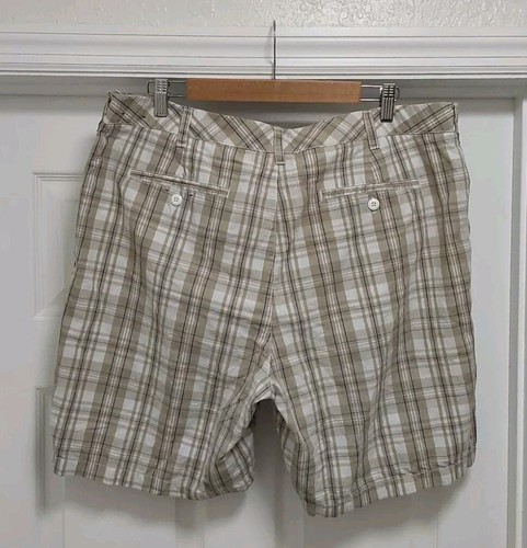 Pantalones Cortos Croft & Barrow Para Hombre Talla 38 Multicolor Bolsillos A Cuadros Y2K - Imagen 2 de 10
