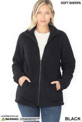 sherpa lounge jacket