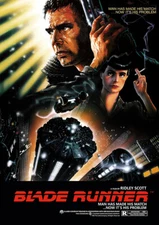 Blade Runner Vintage 1982 Science Fiction Movie Poster