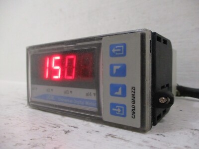 Carlo Gavazzi BD35 Universal Digital Meter UDM w/ BQLSX Input & BPH Power Supply