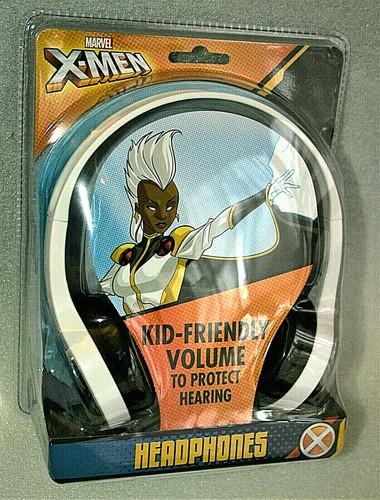 Cuffie auricolari Marvel Comics X-Men volume amichevoli per bambini nuove con scatola - Foto 3 di 4