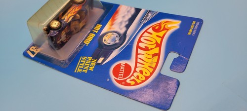 RARO! Hot Wheels 1989 Speed Points # 37 Hot Bird tarjeta azul error de pintura ¡Nuevo! - Imagen 16 de 23