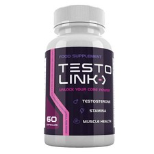 Cápsulas Testo Link - Suplemento para la salud muscular masculina - 60 cápsulas