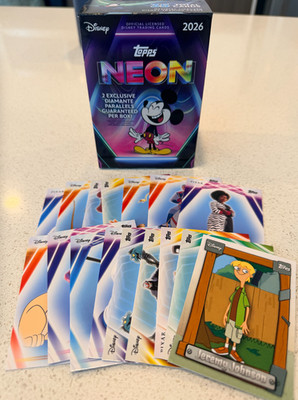 2026 Topps Neon Disney - PICK YOUR BASE